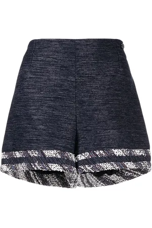 CHANEL Tweed-Shorts mit hohem Bund