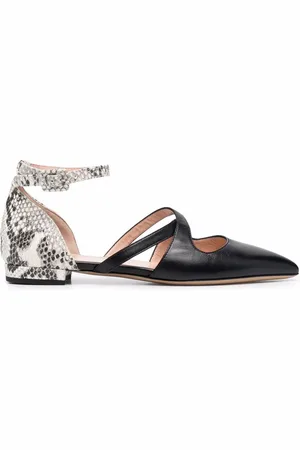 Bally Pumps mit Pythonleder-Print