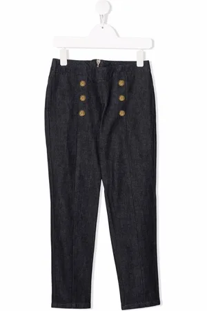 Balmain Hose mit doppelreihiger Knopfleiste