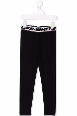 OFF-WHITE Leggings mit Logo-Bund