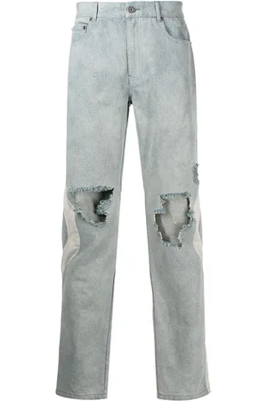 MOSTLY HEARD RARELY SEEN Gerade Jeans im Distressed-Look