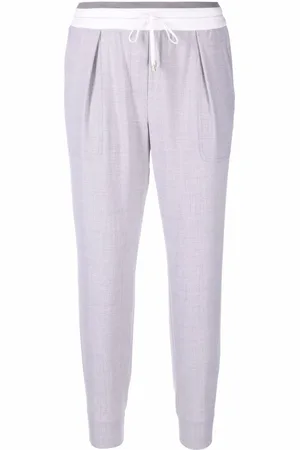 LORENA ANTONIAZZI Klassische Cropped-Jogginghose