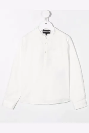 Emporio Armani Hemd mit Stehkragen