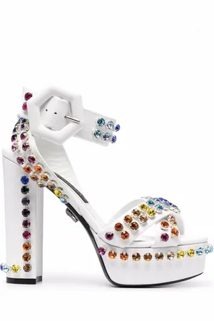 Philipp Plein Sandalen mit Kristallen