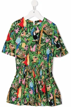 Kenzo Kleid mit Dschungel-Print