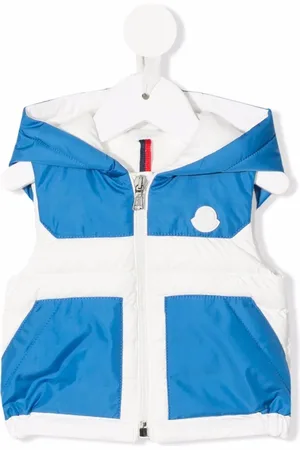 Moncler Gefütterte Weste in Colour-Block-Optik