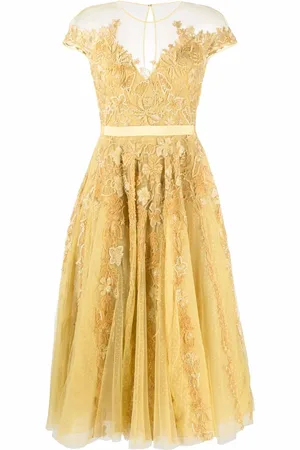 Zuhair Murad Besticktes Midikleid