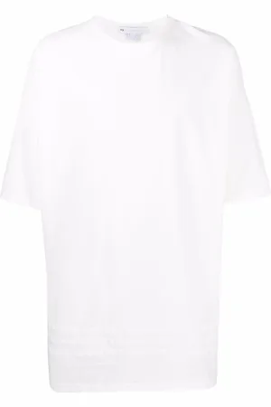 Y-3 Kurzärmeliges T-Shirt mit Logo-Print