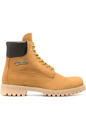 Philipp Plein Schnürstiefel mit Profilsohle