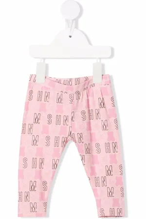 Moschino Leggings mit Logo-Print