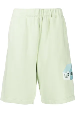 UNDERCOVER Weite Shorts mit Haus-Print