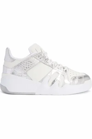 Giuseppe Zanotti Talon Sneakers mit Kroko-Optik