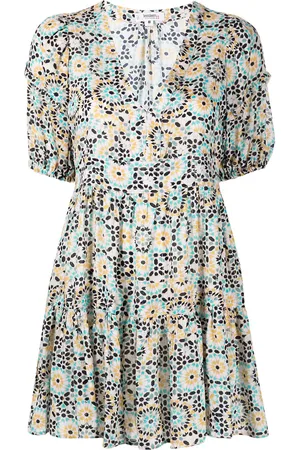 Lemlem Minikleid mit grafischem Print