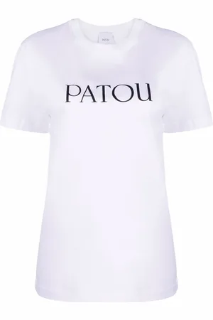 Patou T-Shirt aus Bio-Baumwolle mit Logo-Print
