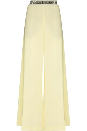 Stella McCartney Palazzohose mit Logo-Bund