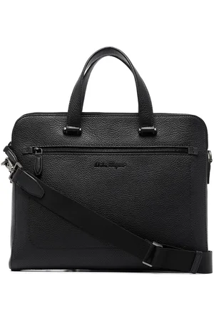 Salvatore Ferragamo Aktentasche mit Logo-Schild
