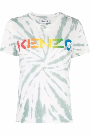 Kenzo T-Shirt mit Batikmuster