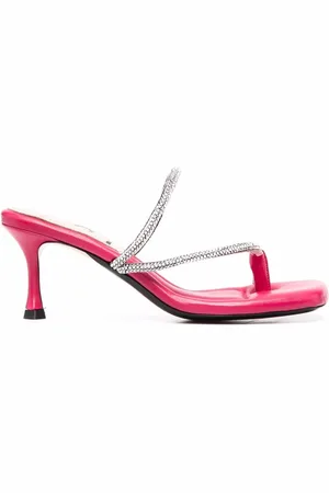 Nº21 Mules mit Kristallriemen