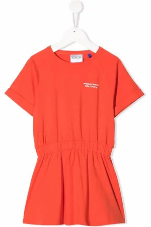 MARCELO BURLON Tempera Cross T-Shirtkleid