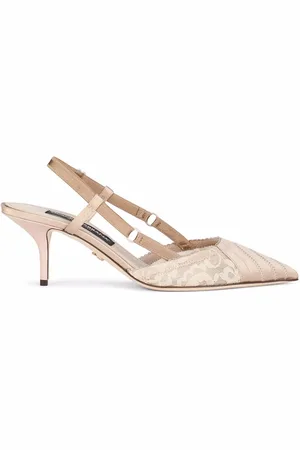 Dolce & Gabbana Slingback-Pumps aus Satin