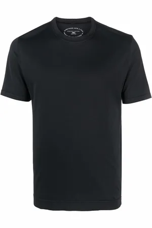 FEDELI T-Shirt mit rundem Ausschnitt