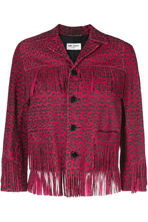Saint Laurent 2010s Jacke mit Fransen