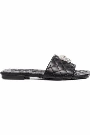 Philipp Plein Flache Sandalen