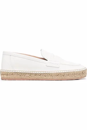 Gianvito Rossi Espadrilles aus gewebtem Bast