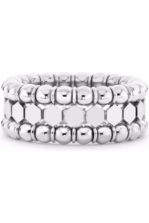 Pragnell 18kt Weißgoldring