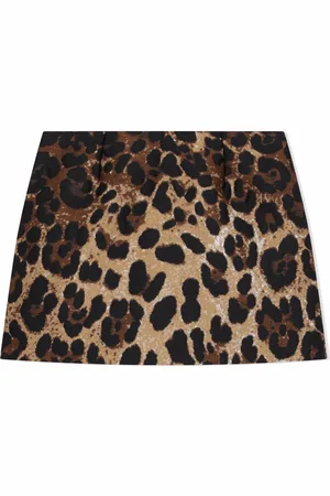 Dolce & Gabbana Minirock mit Leoparden-Print