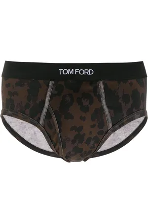Tom Ford Slip mit Leoparden-Print