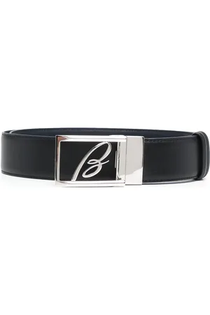 BRIONI Gürtel mit Logo-Schild