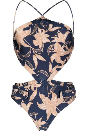PATBO Badeanzug mit Blumen-Print