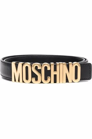Moschino Gürtel mit Logo-Schnalle