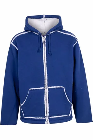 Supreme Kapuzenjacke mit Faux Shearling