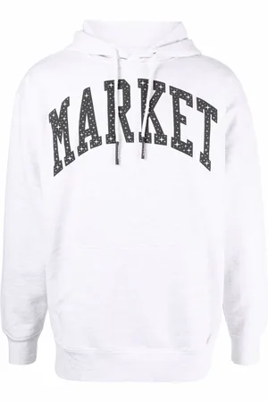 MARKET Hoodie mit Kordelzug