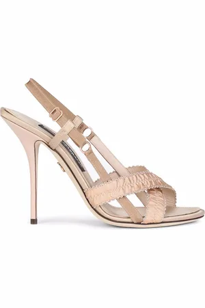 Dolce & Gabbana Sandalen mit überkreuzten Riemen 105mm