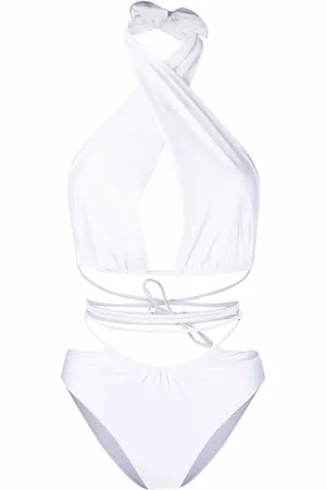 Noire Swimwear Lurex-Badeanzug