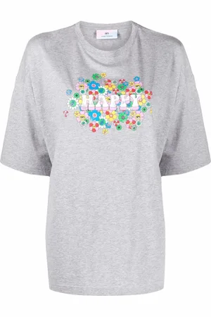 Chiara Ferragni T-Shirt mit "Happy"-Print