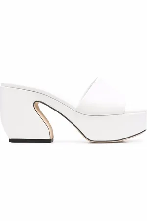 SI ROSSI Mules mit Plateau