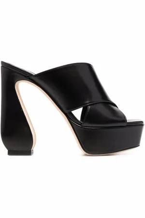 SI ROSSI Mules mit Plateau