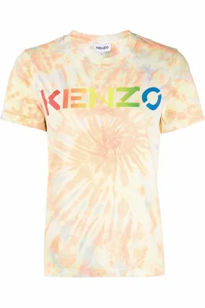 Kenzo T-Shirt mit Batikmuster