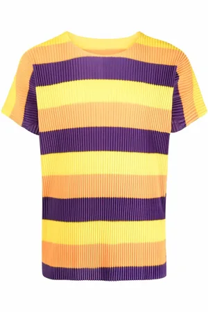 Issey Miyake 2000s T-Shirt mit Plissierung