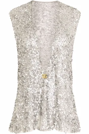 Dolce & Gabbana Top mit Pailletten