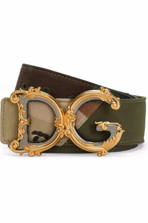 Dolce & Gabbana Gürtel mit Camouflage-Print