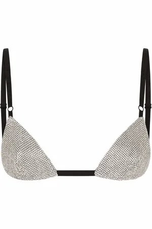 Dolce & Gabbana Triangel-BH mit Kristallverzierung