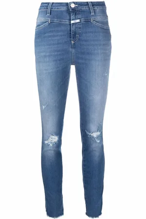 Closed Schmale Distressed-Jeans