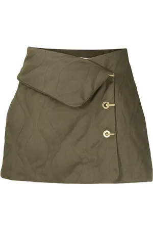 DION LEE Gesteppter Minirock