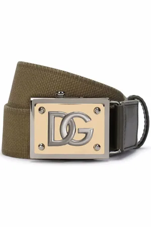 Dolce & Gabbana Gürtel mit Logo-Schild