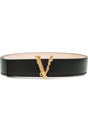 VERSACE Virtus leather belt